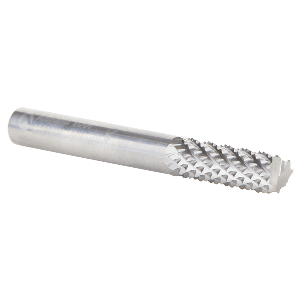 6mm x 19mm Diamond Pattern Composite Cutting End Mill Bit, 6mm Shank Alt 3 - Image