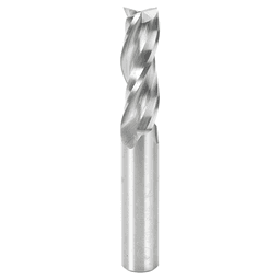 Amana 1/2" Up-Cut Spiral Plunge Bit - 3-Flute - 1/2" Shank - Cutting Edge