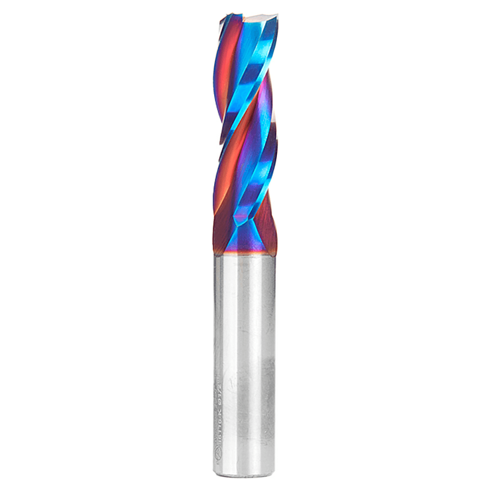 Amana 1/2" x 3-1/2" Spektra Up-Cut Spiral Plunge Bit with 3-Flute and 1/2" Shank