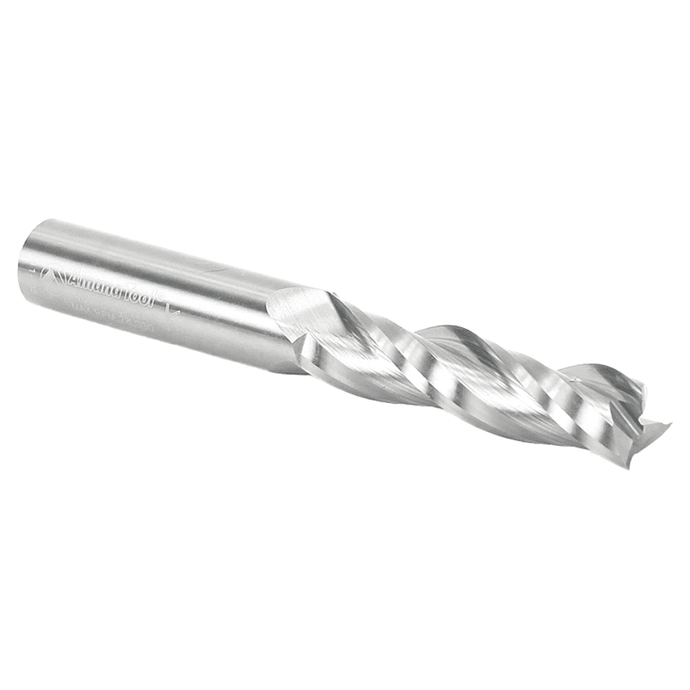 Amana 3-Flute Plunge Bit - High Quality Finish and 2" Cutting Height