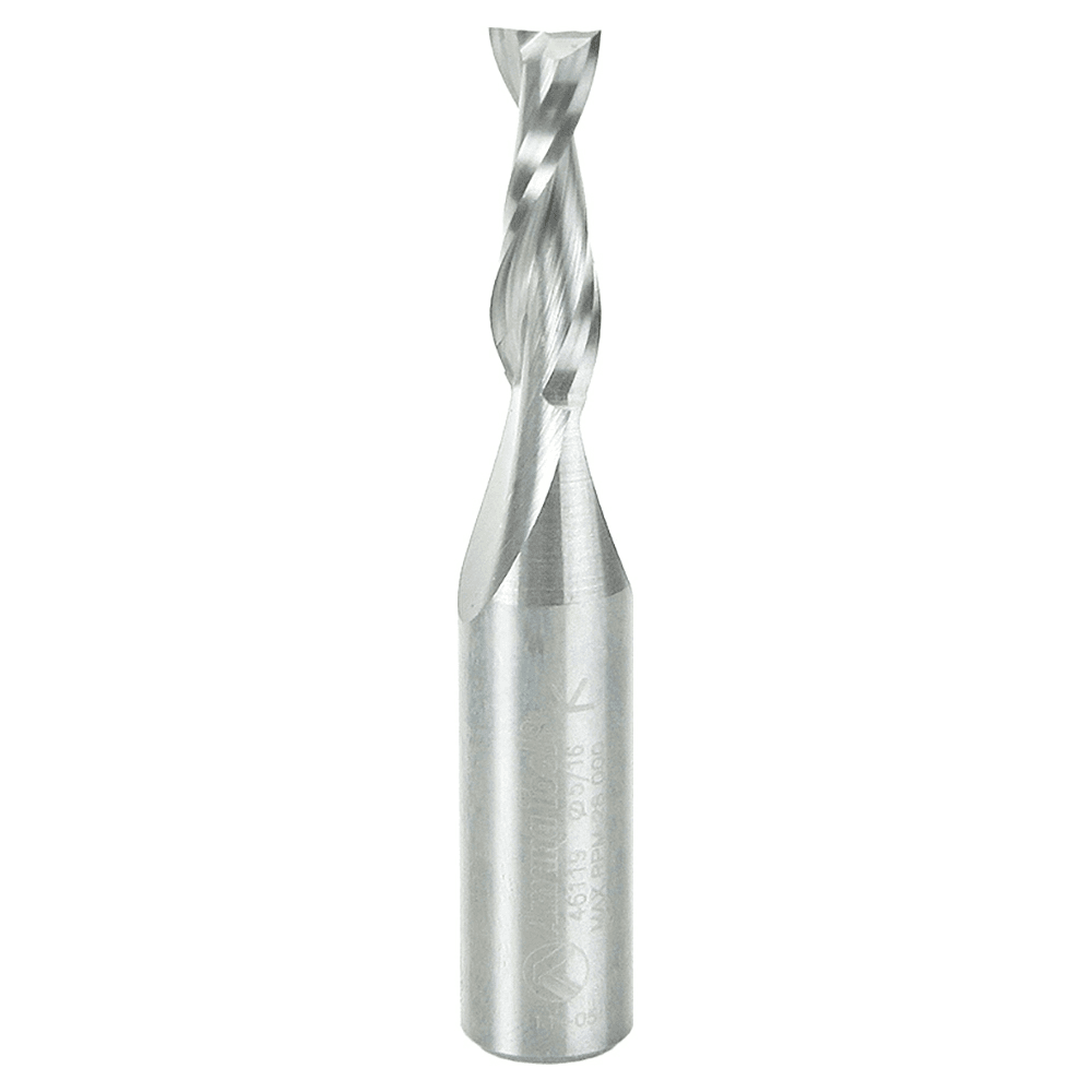 5/16" x 3" Up-Cut Spiral Plunge Bit with 1/2" Shank for CNC Machines and Automatic Routers