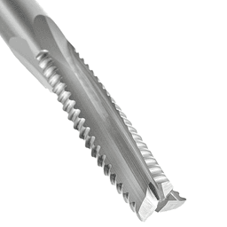 High RPM/Feed Rate CNC Router Bit - Amana 1/2" x 4-1/2" Up-Cut Roughing Spiral Router Bit Image 2