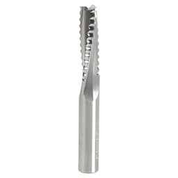 Amana 3/8" Up-Cut Roughing Spiral Chipbreaker Router Bit - 3-Flute - 3/8" Shank