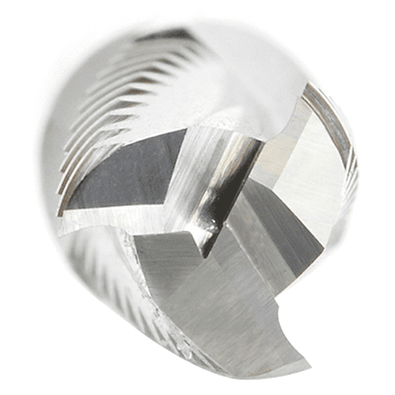 Get a Wavy Striated Finish with Amana's Up-Cut Roughing Spiral Chipbreaker Router Bit