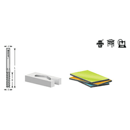 Amana Multi Spiral Flute Design Router Bit for Fiberglass Cutting