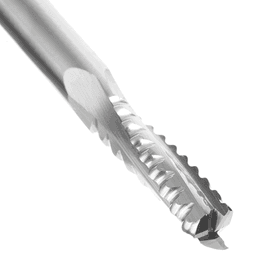 Amana Router Bit with Unique Chip Breaker Design