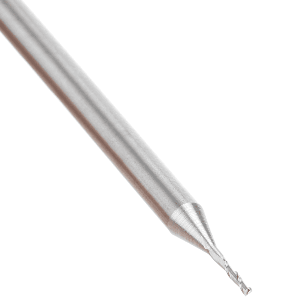 1/32" x 2" Up-Cut Spiral Plunge Bit, 2-Flute, 1/8" Shank - Alt Image 1