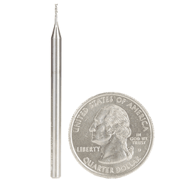 1/32" x 2" Up-Cut Spiral Plunge Bit, 2-Flute, 1/8" Shank - Alt Image 2