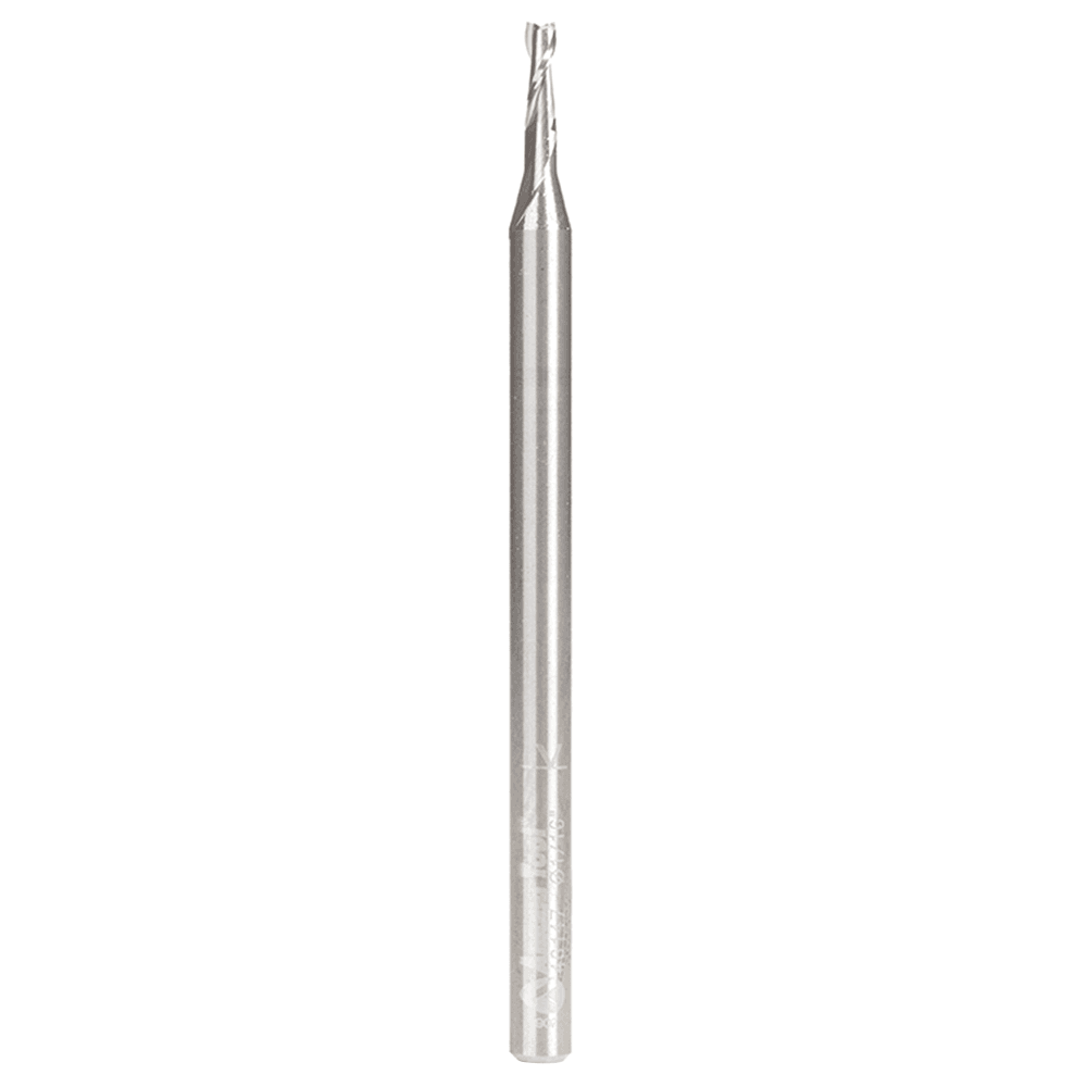 1/16" x 2" Up-Cut Spiral Plunge Bit, 2-Flute, 1/8" Shank - Main Image