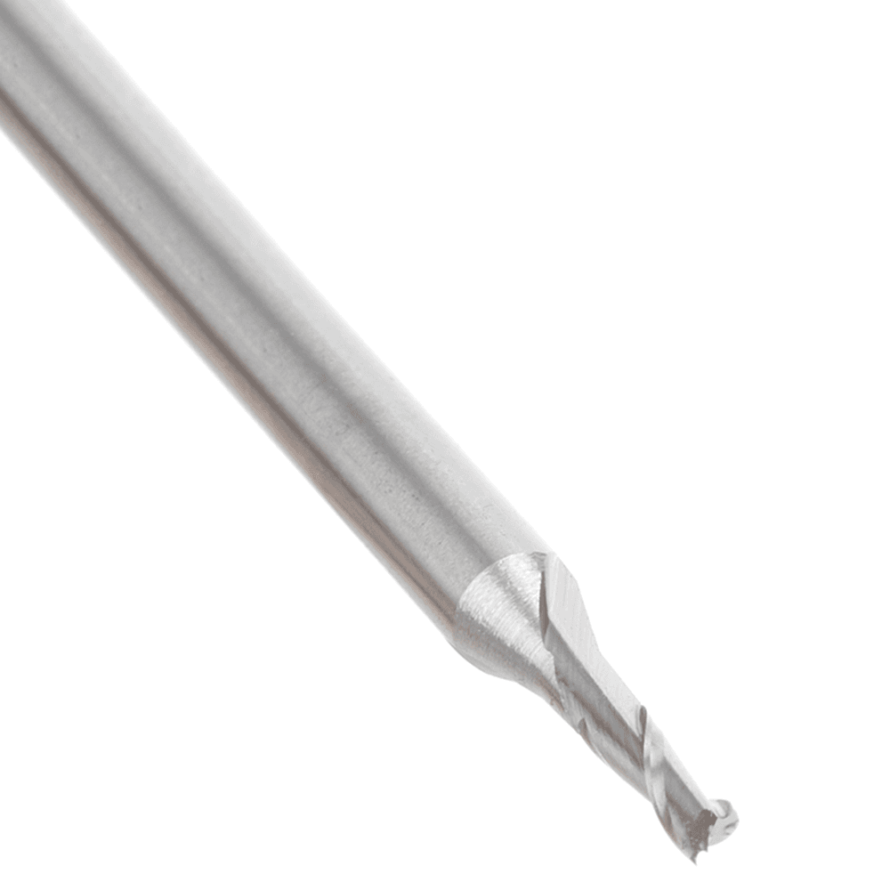 1/16" x 2" Up-Cut Spiral Plunge Bit, 2-Flute, 1/8" Shank - Alt Image 2