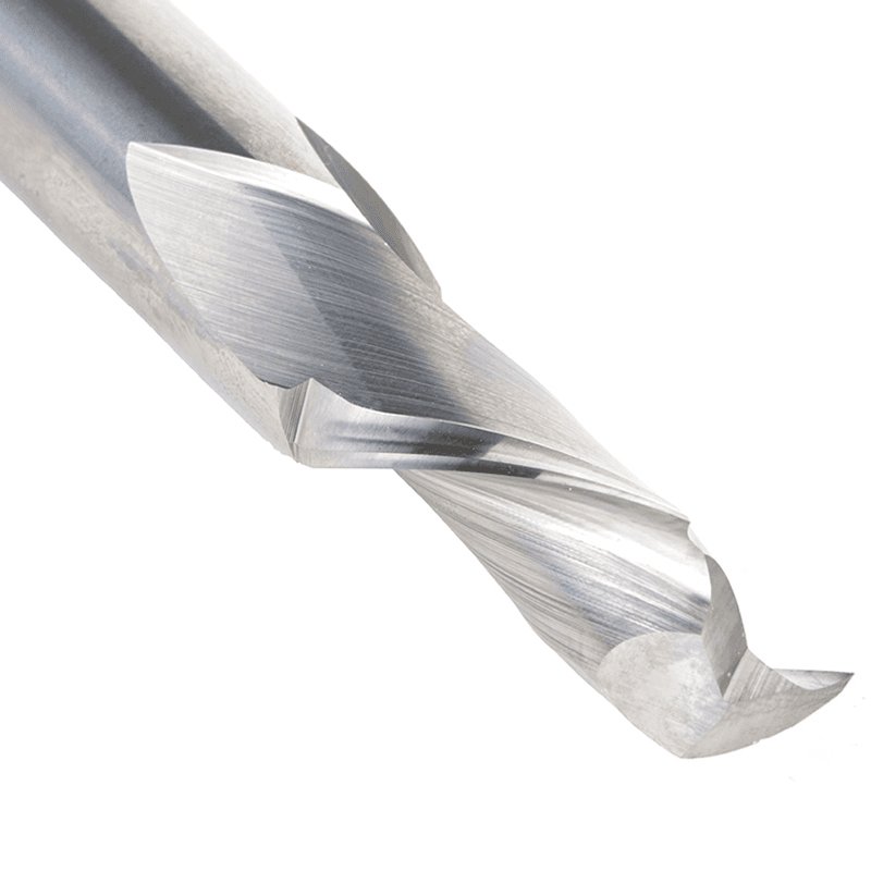 1/2" Dia x 1-1/8" CNC Solid Carbide Compression Spiral Bit, 1 Flute, 1/2" Shank Alt 4 - Image