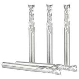 1/4" x 7/8" 5-Piece CNC Solid Carbide Compression Spiral Bit, 1/4" Shank Alt 2 - Image