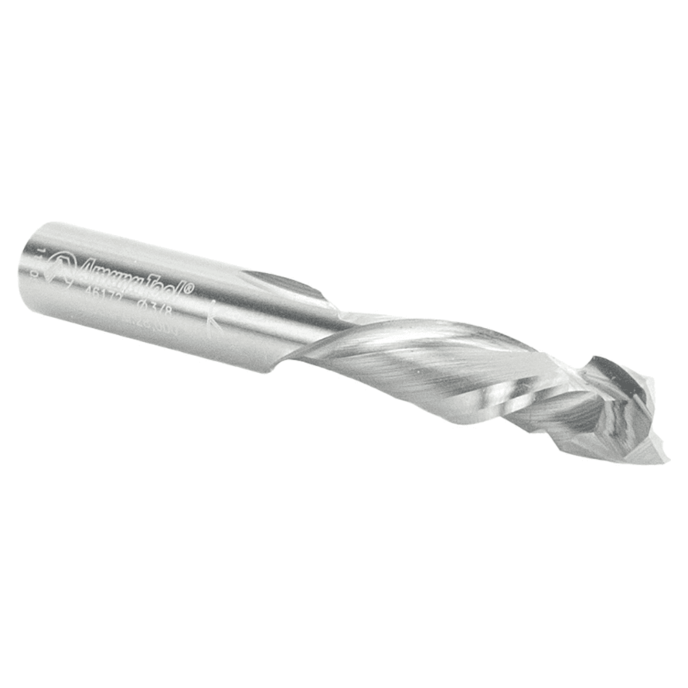 3/8" x 3" Compression Spiral Bit, 2-Flute, 3/8" Shank - Alt Image 2