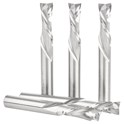 3/8" x 1-1/4" 5-Piece CNC Solid Carbide Compression Spiral Bit, 3/8" Shank Alt 2 - Image