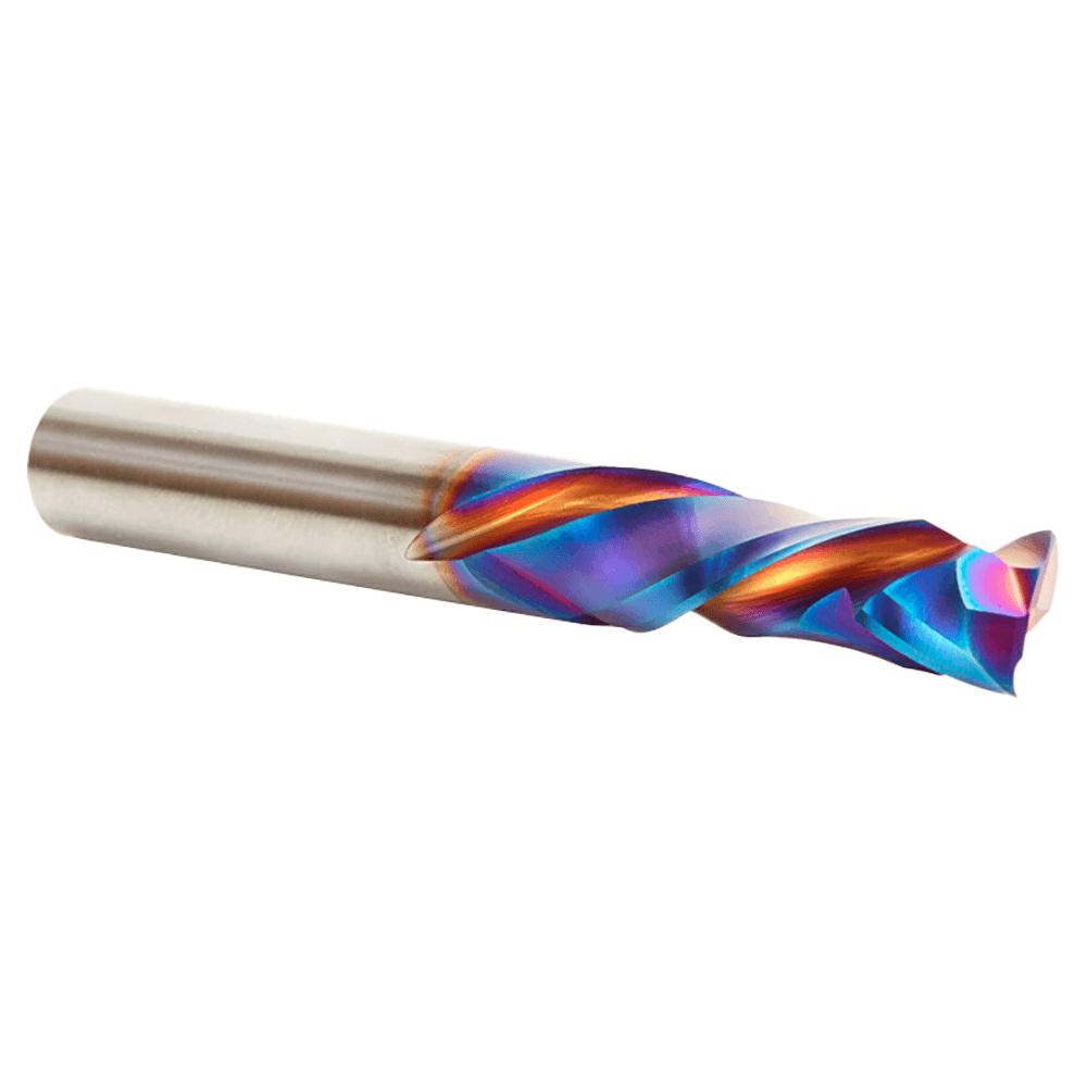 3/8" x 3" CNC Bit with nACo Nanocomposite Coating for Longer Lifetime