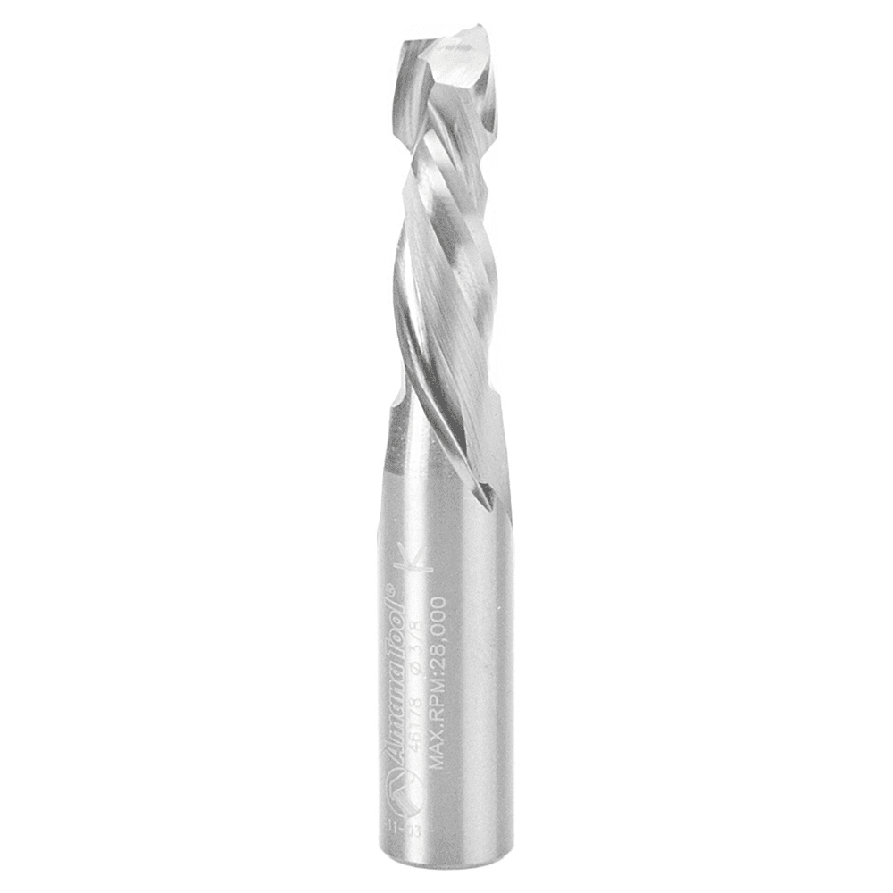 3/8" x 3" Compression Spiral Bit, 2-Flute, 1/2" Shank - Main Image