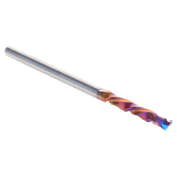 3mm Dia x 21mm CNC Solid Carbide Spektra Extreme Tool Life Coated Compression Spiral Bit, 2 Flute, 3mm Shank Alt 3 - Image