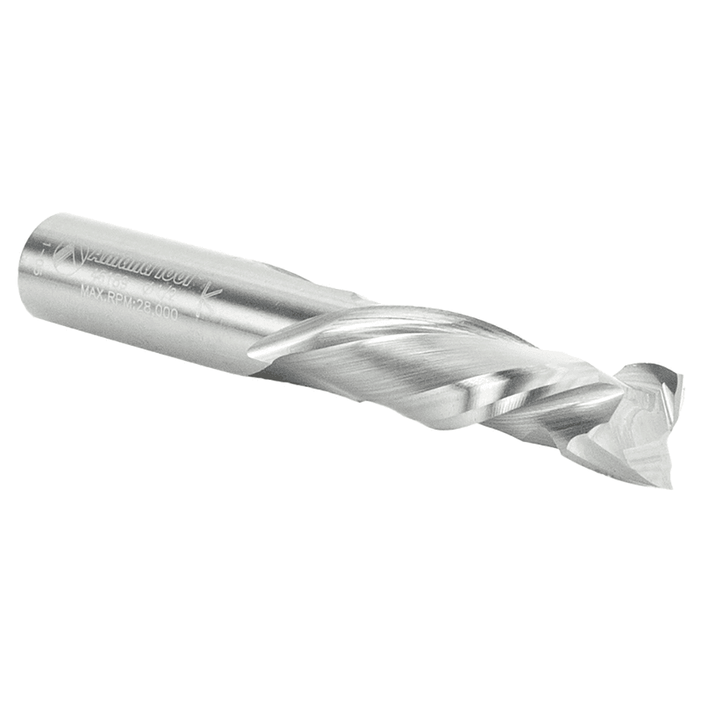 1/2" x 3-1/2" Compression Spiral Bit, 2-Flute, 1/2" Shank, 1-1/2" Cutting Height - Alt Image 1