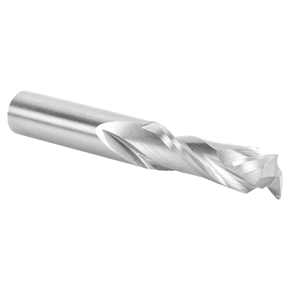 1/2" x 3-1/2" Left Hand Compression Spiral Bit, 2-Flute, 1/2" Shank - Alt Image 1