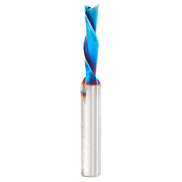 3/16" x 2" Down-Cut Spektra Extreme Tool Life Coated Spiral Plunge Bit, 2-Flute, 1/4" Shank - Main Image