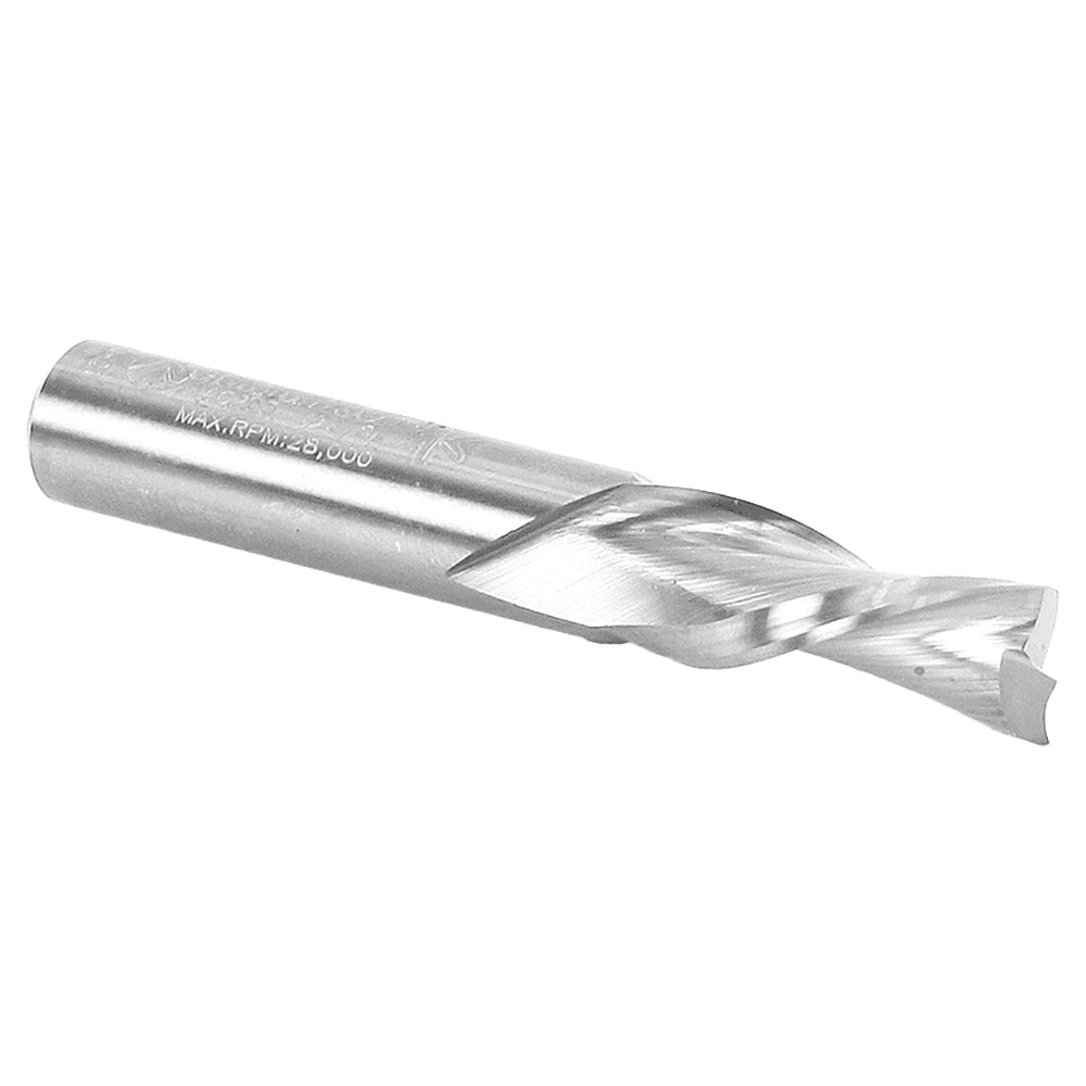 3/8" x 2-1/2" Down-Cut Spiral Plunge Bit, 2-Flute, 3/8" Shank - Alt Image 1