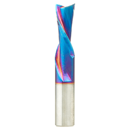 1/2" x 3" Down-Cut Spektra Extreme Tool Life Coated Spiral Plunge Bit, 2-Flute, 1/2" Shank - Main Image