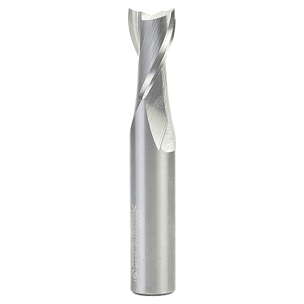 1/2" x 3" Up-Cut Spiral Plunge Bit, 2-Flute, 1/2" Shank, 7/8" Cutting Height - Main Image