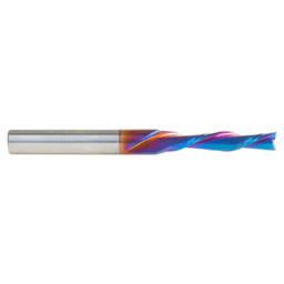 46211-L-K 5mm x 2-1/2" Down-Cut Spektra Extreme Tool Life Coated Spiral Plunge Bit, 2-Flute, 1/4" Shank Alt 2 - Image