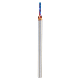 1/16" x 2" Down-Cut Spektra Extreme Tool Life Coated Spiral Plunge Bit, 2-Flute, 1/8" Shank, 1/4" Cutting Height - Main Image