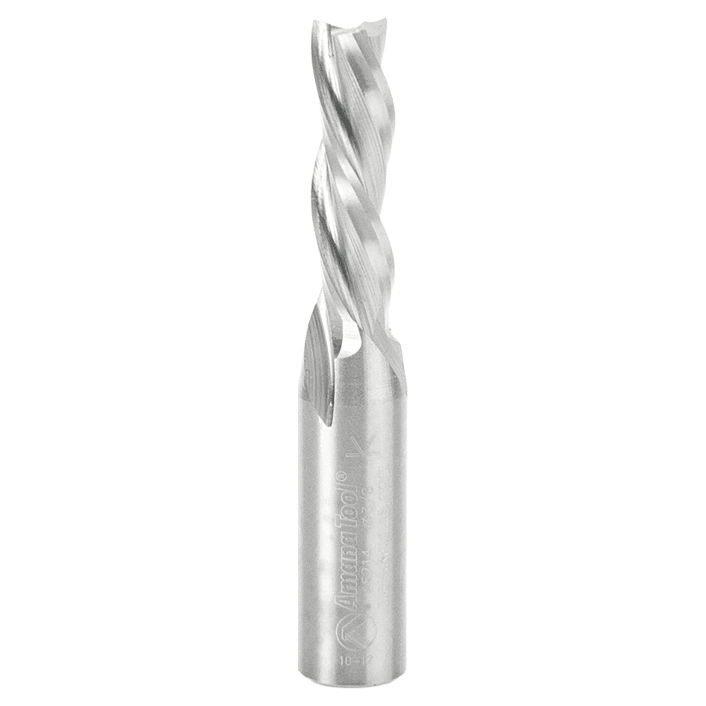 3/8" x 3" Down-Cut Spiral Plunge Bit, 3-Flute, 3/8" Shank - Main Image