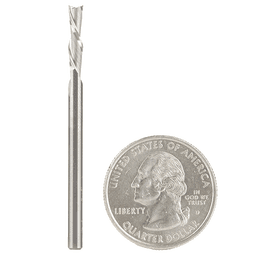 1/8" x 2" Down-Cut Spiral Plunge Bit, 2-Flute, 1/8" Shank - Alt Image 2
