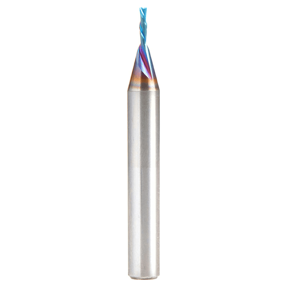 1/16" x 2" Down-Cut Spektra Extreme Tool Life Coated Spiral Plunge Bit, 2-Flute, 1/4" Shank - Main Image