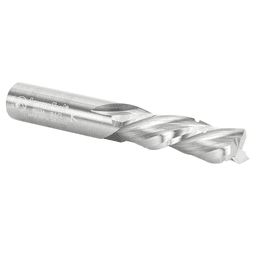 1/2" x 3-1/2" Down-Cut Roughing/Finishing Spiral Router Bit with Chipbreaker, 3-Flute, 1/2" Shank - Alt Image 1