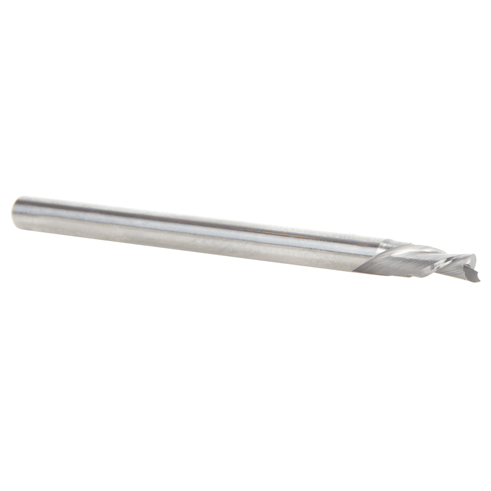7/64" x 2" Down-Cut Spiral Plunge Bit, 2-Flute, 1/8" Shank - Alt Image 1