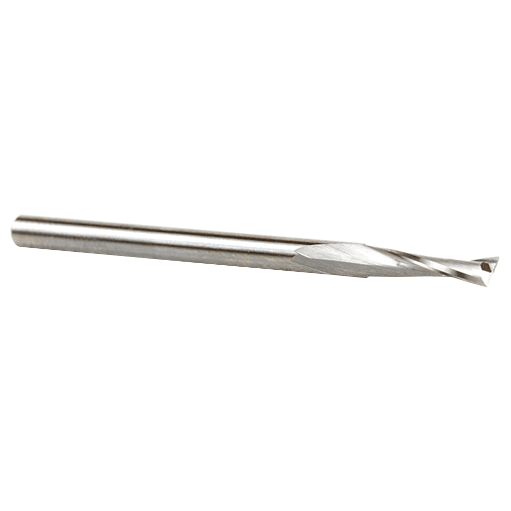 1/8" x 2" Up-Cut Spiral Plunge Bit for Solid Wood, 2-Flute, 1/8" Shank - Alt Image 1