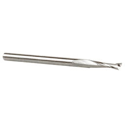 1/8" x 2" Up-Cut Spiral Plunge Bit for Solid Wood, 2-Flute, 1/8" Shank - Alt Image 1