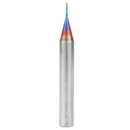 1/32" x 2" Down-Cut Spektra Extreme Tool Life Coated Spiral Plunge Bit, 2-Flute, 1/4" Shank - Main Image