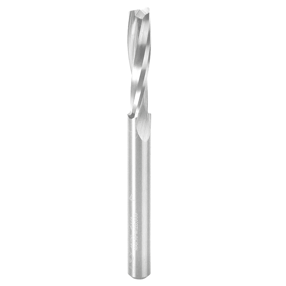 1/4" x 3" Up-Cut Spiral Plunge Bit for Solid Wood, 2-Flute, 1/4" Shank - Main Image