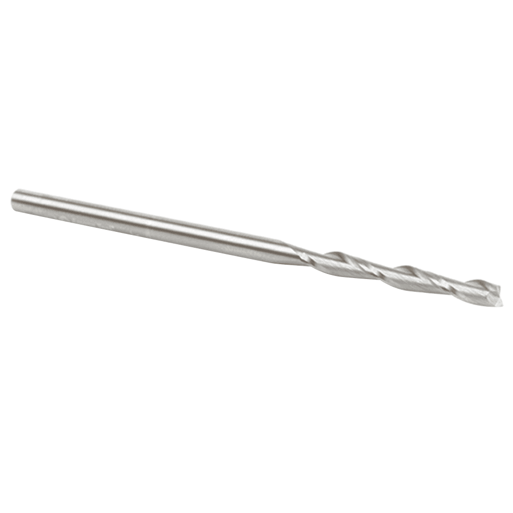 1/8" x 3" CNC Up-Cut Foam Cutting Square End Spiral Router Bit, 2-Flute, 1/8" Shank - Alt Image 1