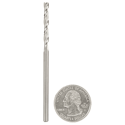 1/8" x 3" CNC Up-Cut Foam Cutting Square End Spiral Router Bit, 2-Flute, 1/8" Shank - Alt Image 2