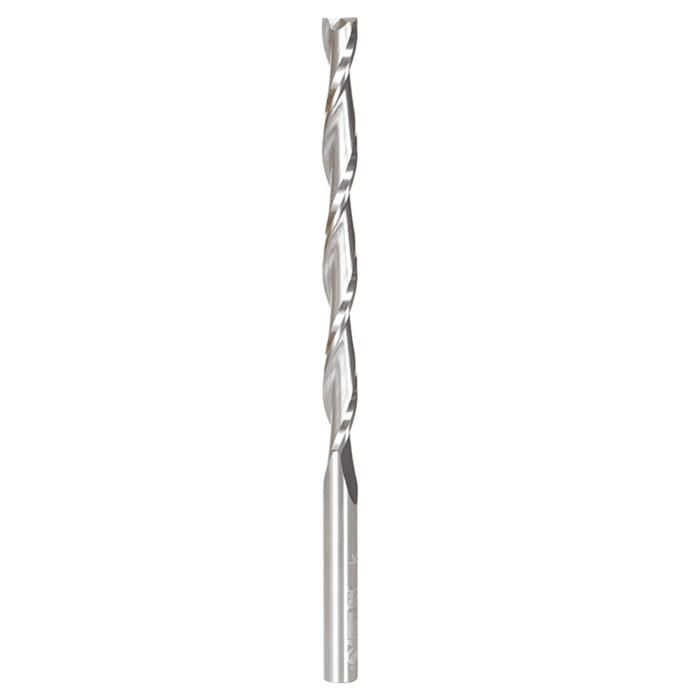 3/8" x 7" CNC Up-Cut Foam Cutting Square End Spiral Router Bit, 2-Flute, 3/8" Shank - Main Image