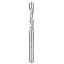 1/4" x 3" Down-Cut Ultra Trim Spiral Bit with Double Ball Bearing, 1/4" Shank - Main Image