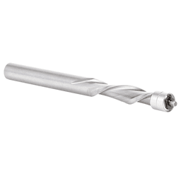 1/4" x 3" Down-Cut Ultra Trim Spiral Bit with Double Ball Bearing, 1/4" Shank - Alt Image 1
