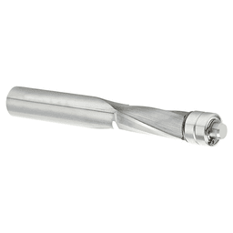 1/2" x 4" Up-Cut Ultra Trim Spiral Bit with Double Lower Ball Bearing, 1/4" Shank - Alt Image 1