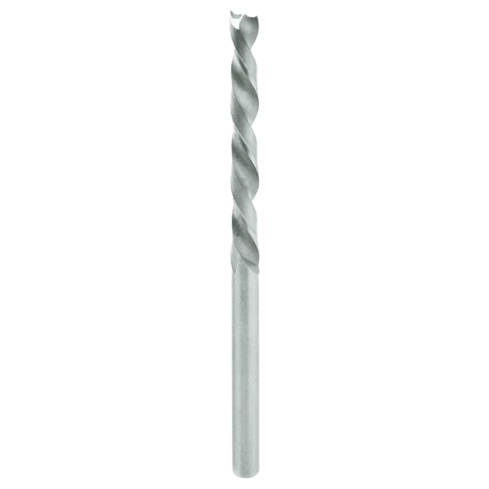 3.2mm x 55mm Brad Point Drill Bit, Left Hand, 3.2mm Shank - Main Image