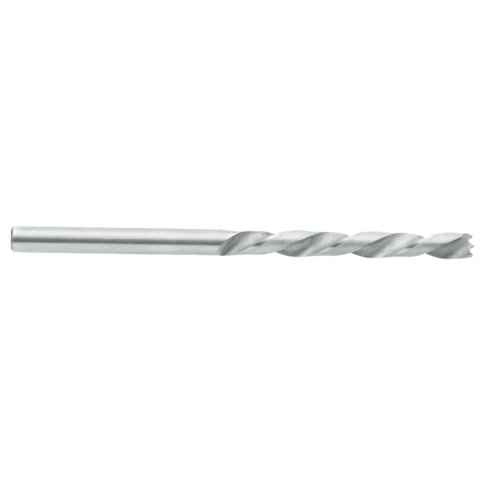 3.2mm x 55mm Brad Point Drill Bit, Left Hand, 3.2mm Shank - Alt Image 1