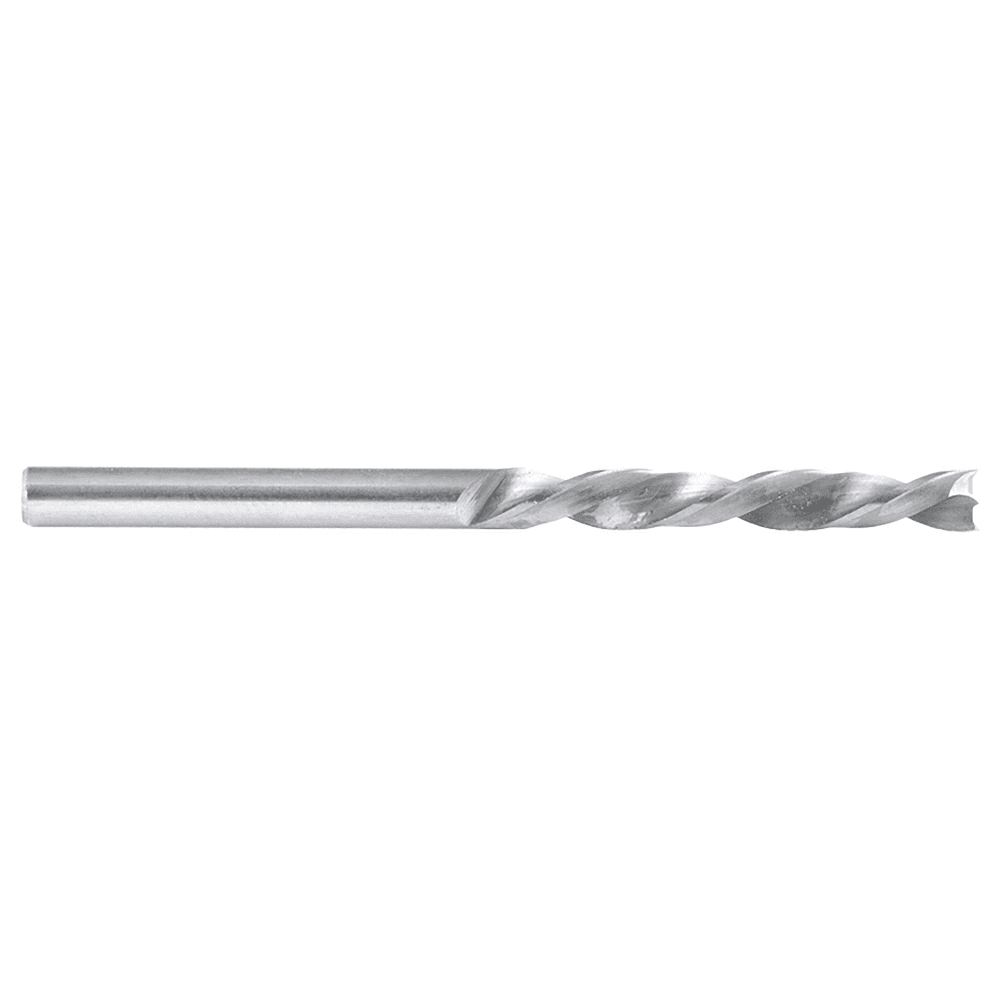 3.5mm x 55mm Brad Point Drill Bit, Left Hand, 3.5mm Shank - Alt Image 1