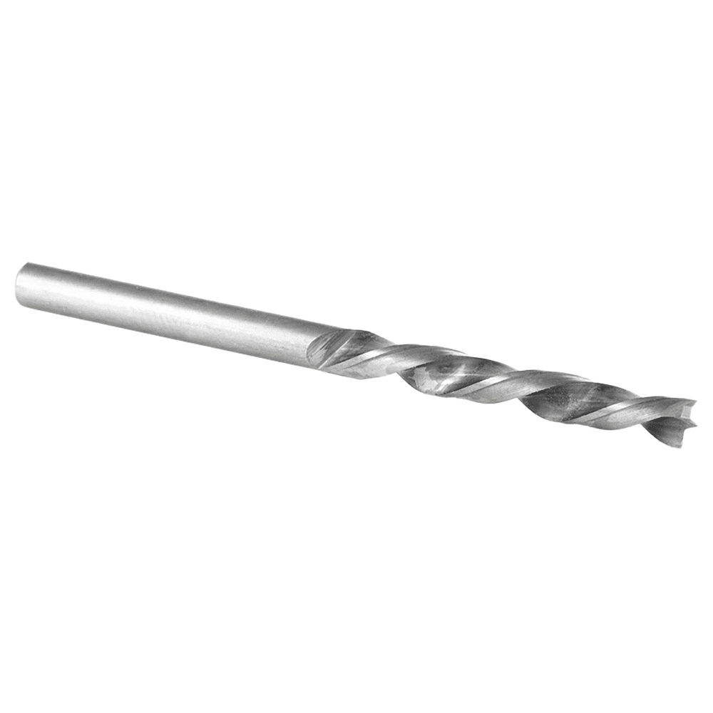 3.5mm x 55mm Brad Point Drill Bit, Left Hand, 3.5mm Shank - Alt Image 2