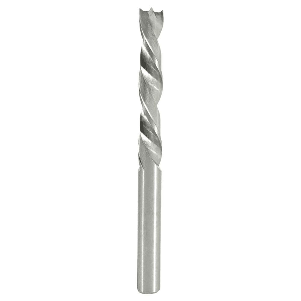 4.5mm x 55mm Brad Point Drill Bit, Left Hand, 4.5mm Shank - Main Image