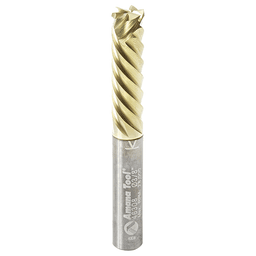 3/8" x 3" Honeycomb Cutting ZrN Coated Compression Bit, 6-Flute, 3/8" Shank - Main Image